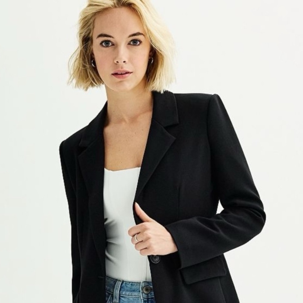Candie's Elegant Black Blazer